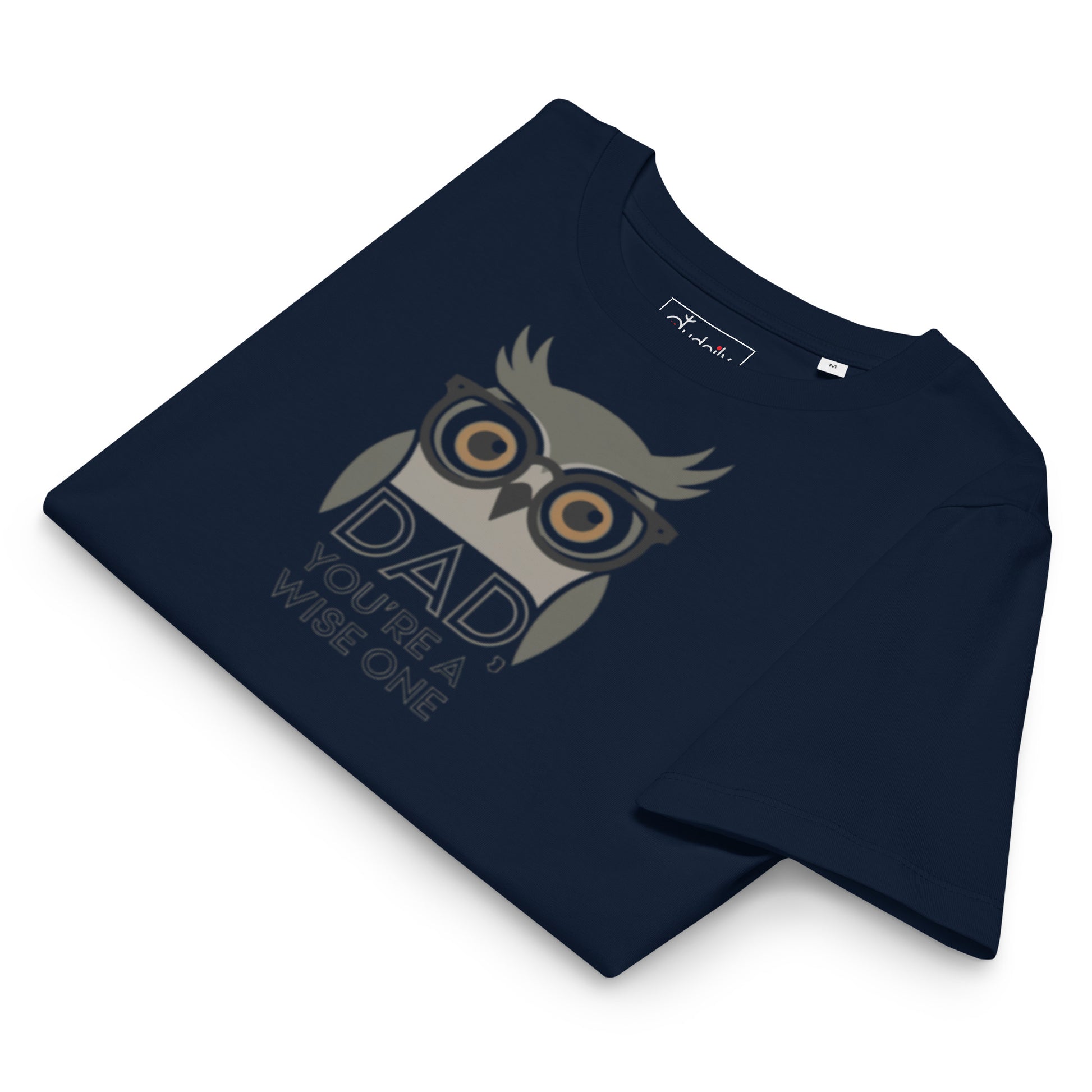Women’s Organic Ribbed Neck T-Shirt –Owl Themed Eco-Friendly, Sustainable Fashion by Dudeily Dudeily
