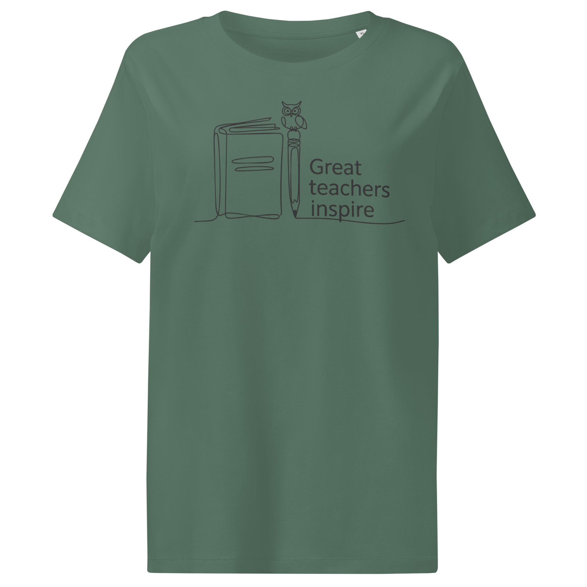 Women’s organic ribbed neck t-shirt Green Bay Dudeily