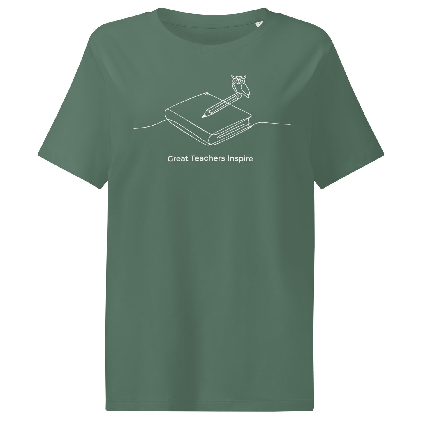 Women’s organic ribbed neck t-shirt Green Bay Dudeily