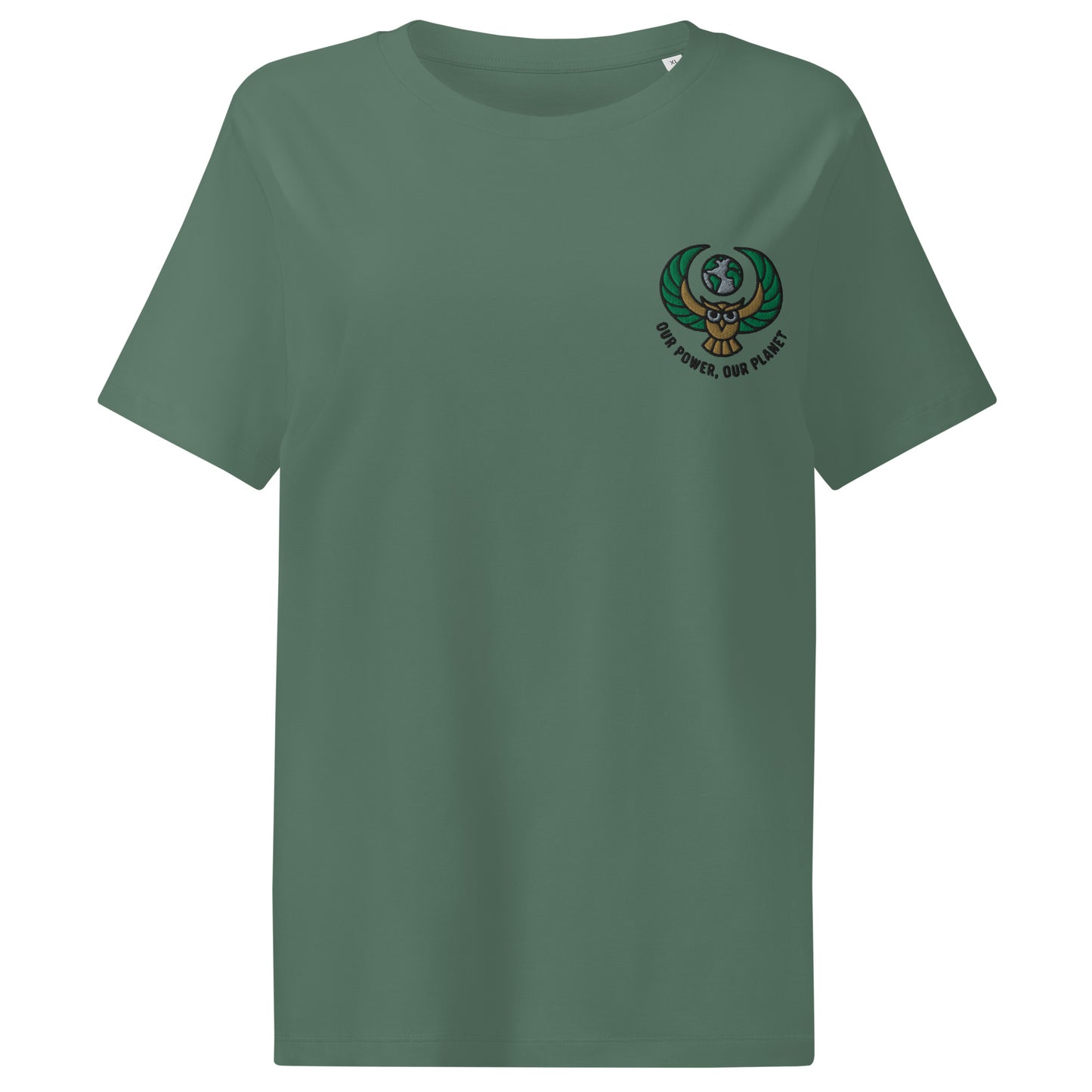 Women’s organic ribbed neck t-shirt Green Bay Dudeily