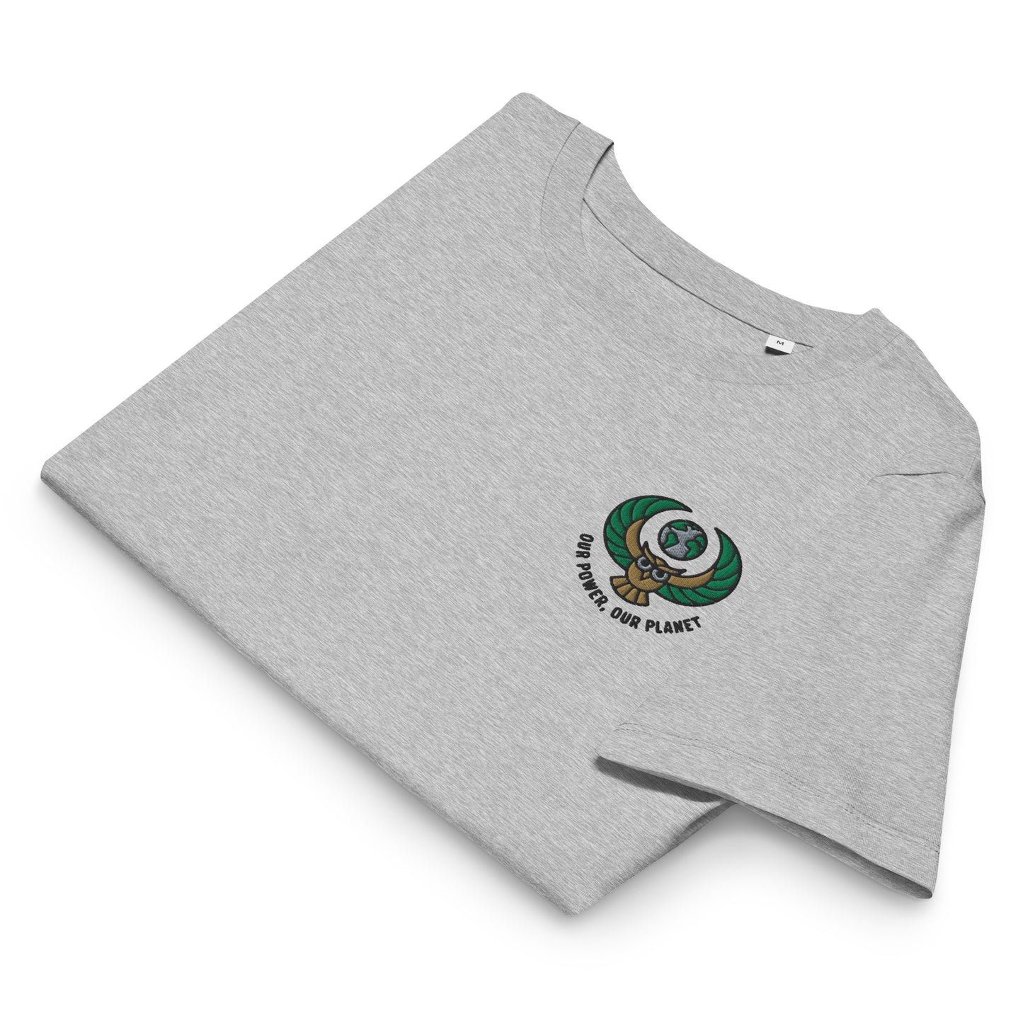 Women’s organic ribbed neck t-shirt Dudeily