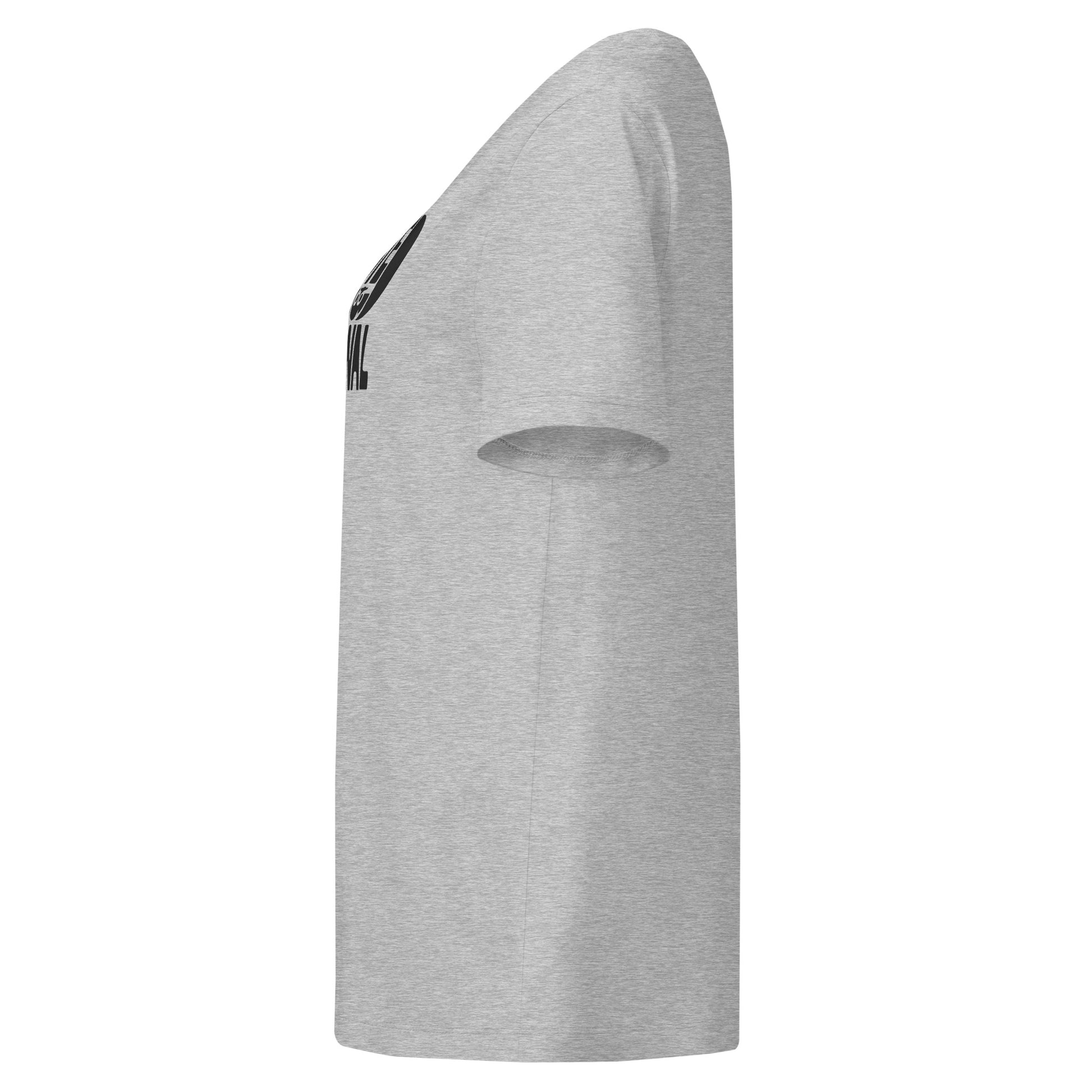 Women’s Organic Ribbed Neck T-Shirt “Rooted In Renewal” – Sustainable Owl Print Tee Dudeily