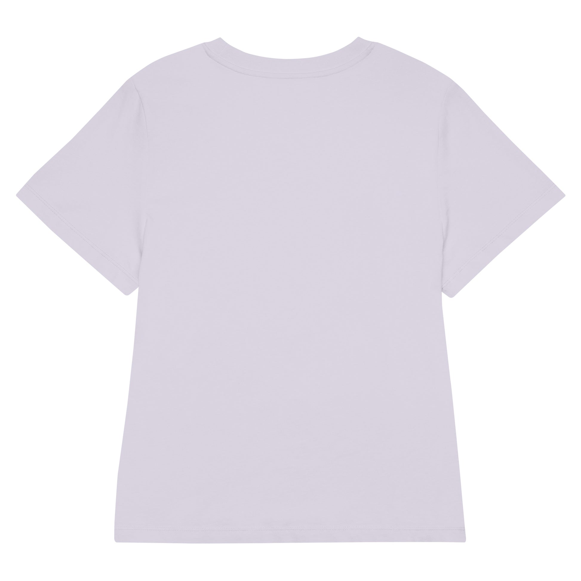 Eco-Friendly Owl Clothing Embroidered Women’s Organic Ribbed Neck T-Shirt "Grow With Care" Dudeily