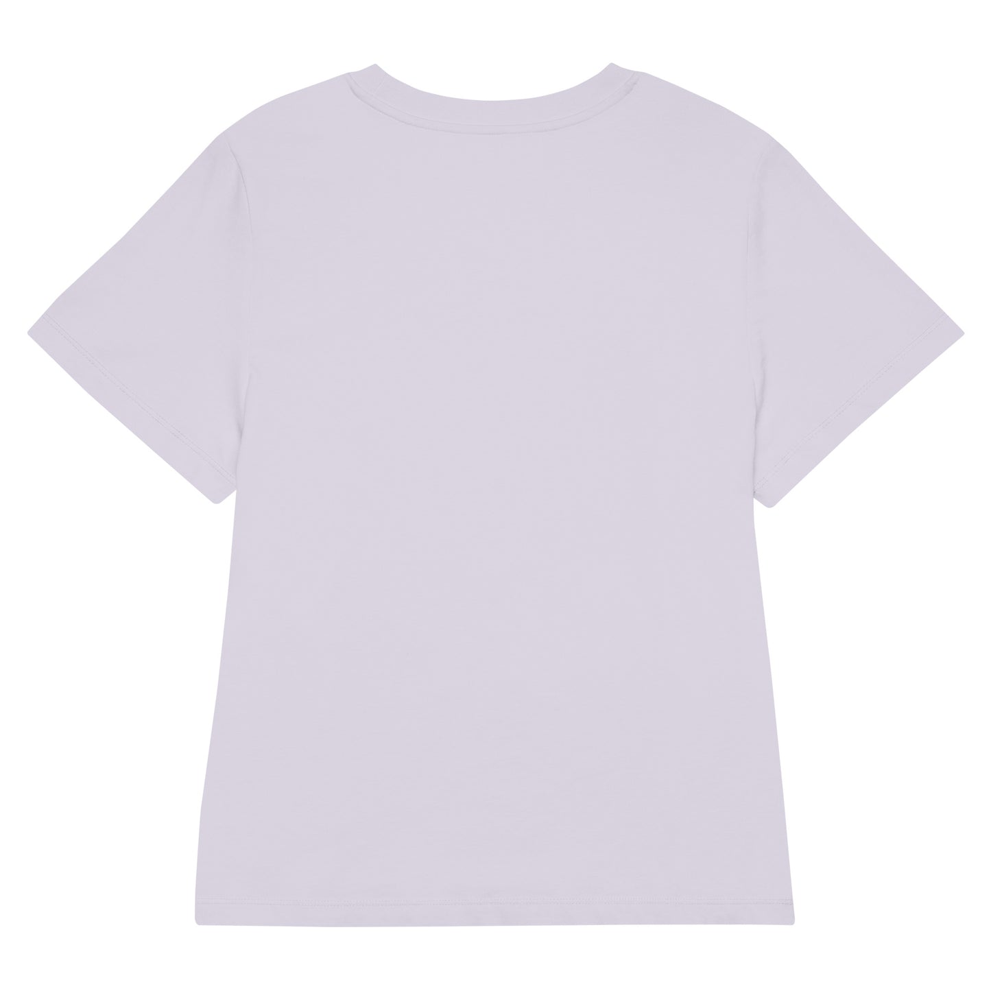 Eco-Friendly Owl Clothing Embroidered Women’s Organic Ribbed Neck T-Shirt "Grow With Care" Dudeily