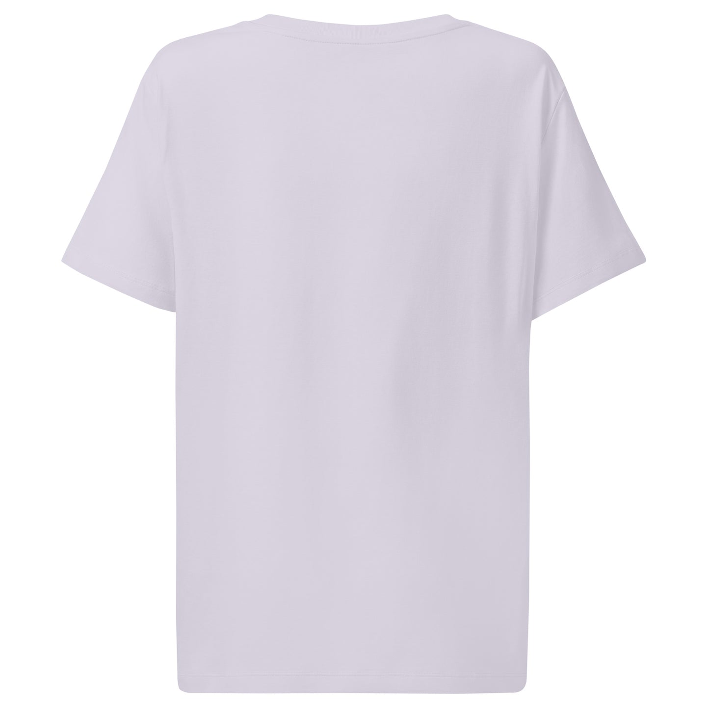 Women’s organic ribbed neck t-shirt Dudeily