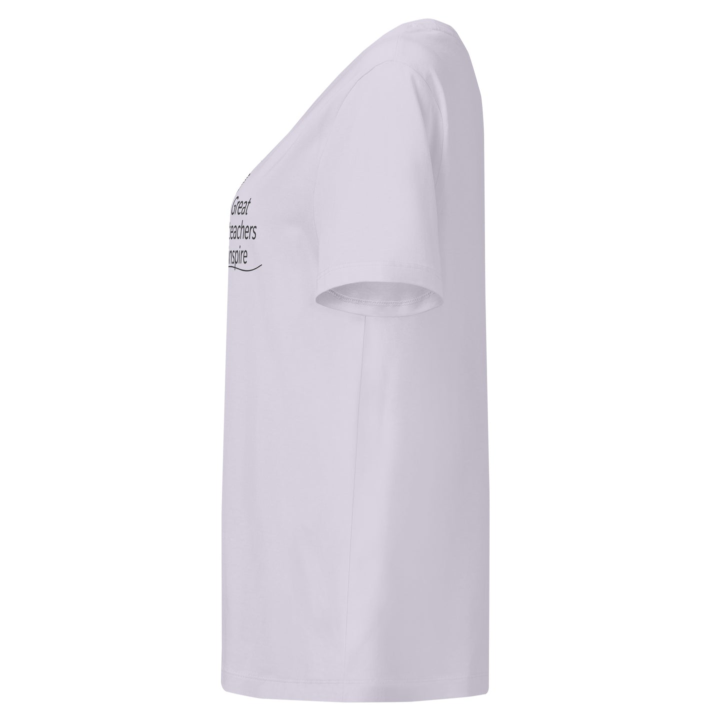 Women’s organic ribbed neck t-shirt Dudeily