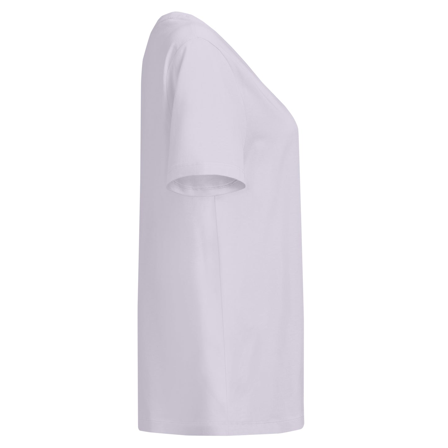 Women’s organic ribbed neck t-shirt Dudeily