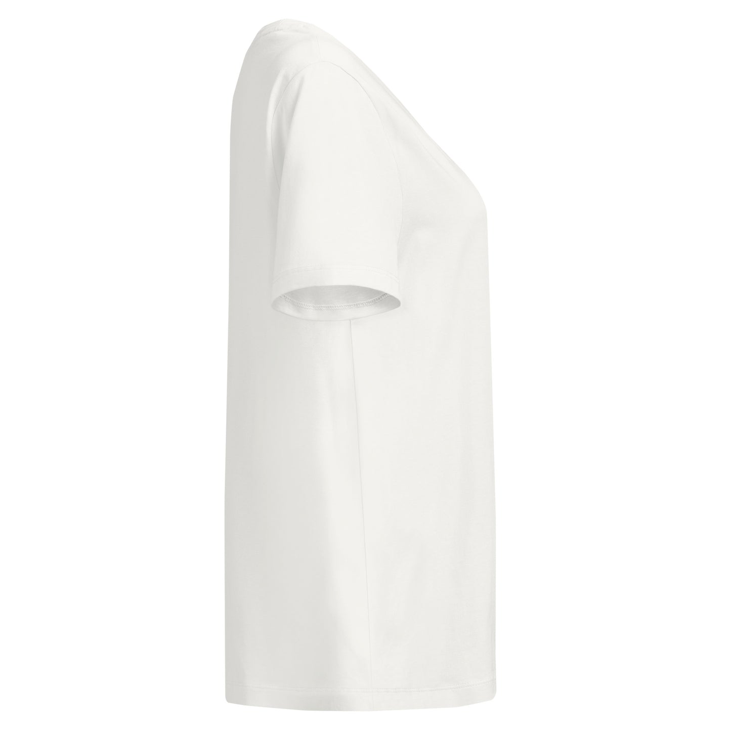 Women’s organic ribbed neck t-shirt Dudeily