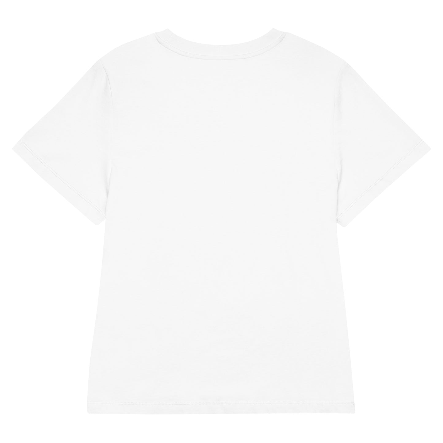 Eco-Friendly Owl Clothing Embroidered Women’s Organic Ribbed Neck T-Shirt "Grow With Care" Dudeily
