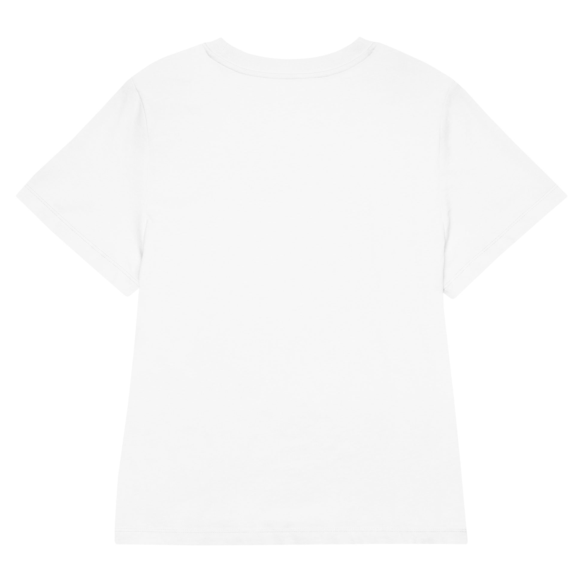 Eco-Friendly Owl Clothing Embroidered Women’s Organic Ribbed Neck T-Shirt "Grow With Care" Dudeily