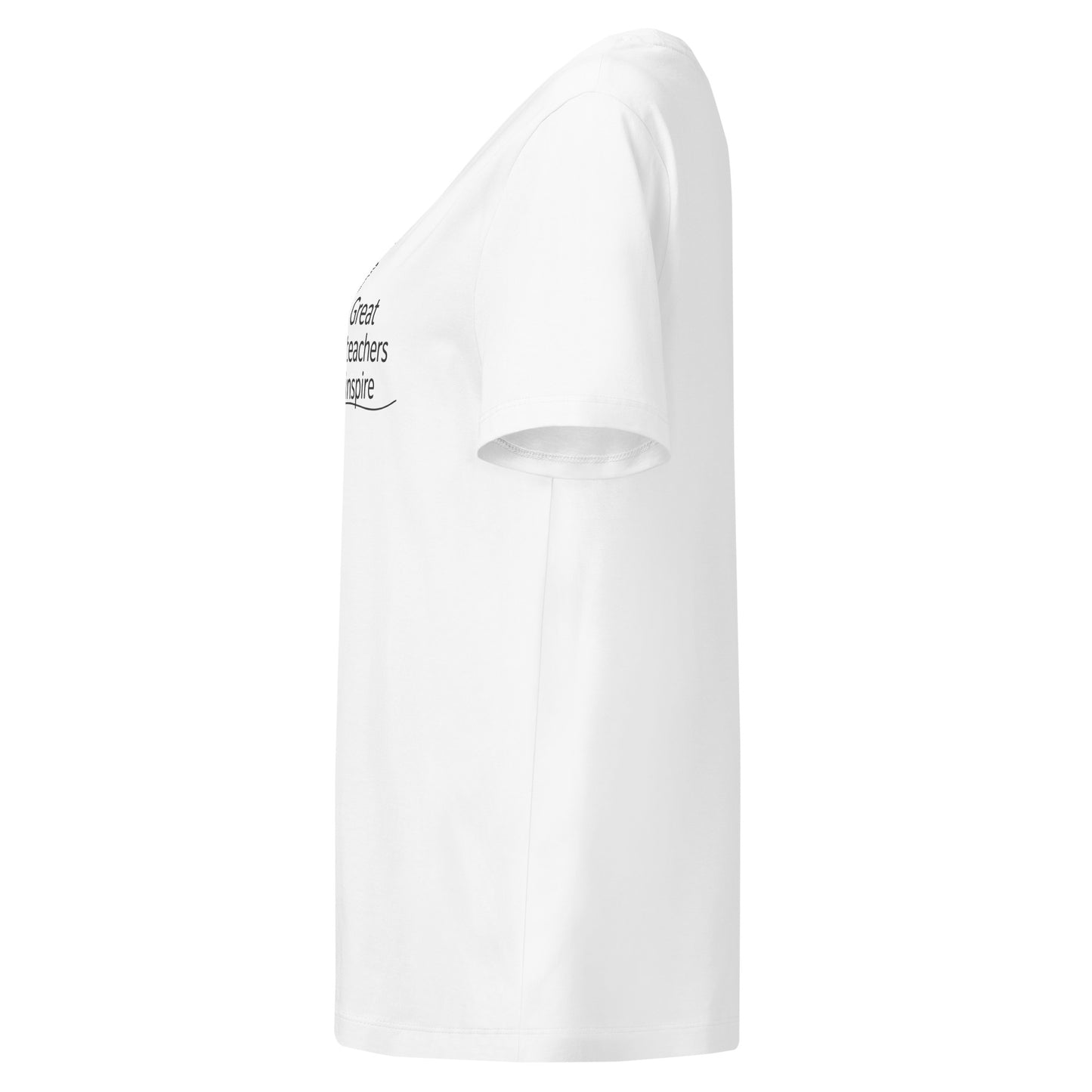 Women’s organic ribbed neck t-shirt Dudeily