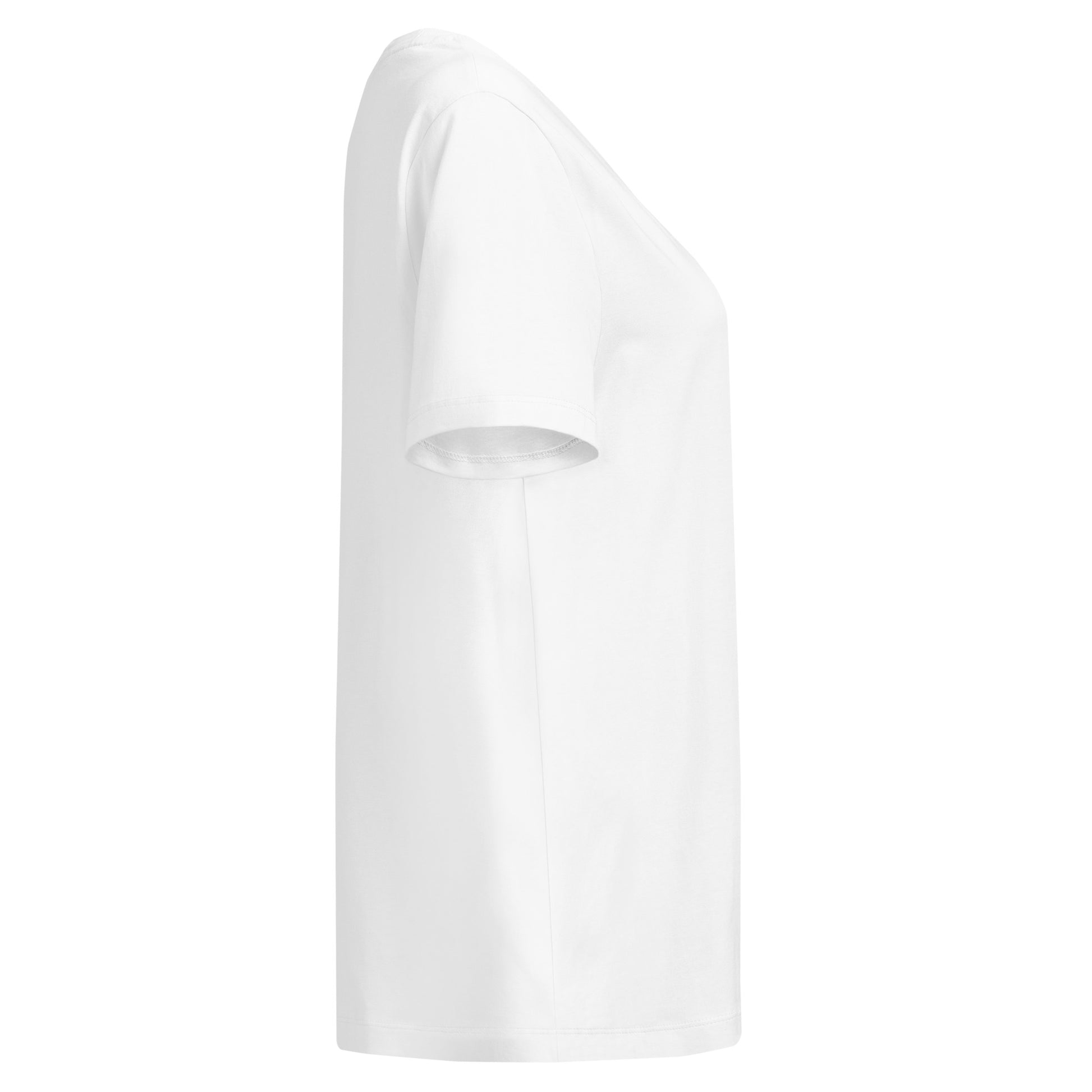 Women’s organic ribbed neck t-shirt Dudeily